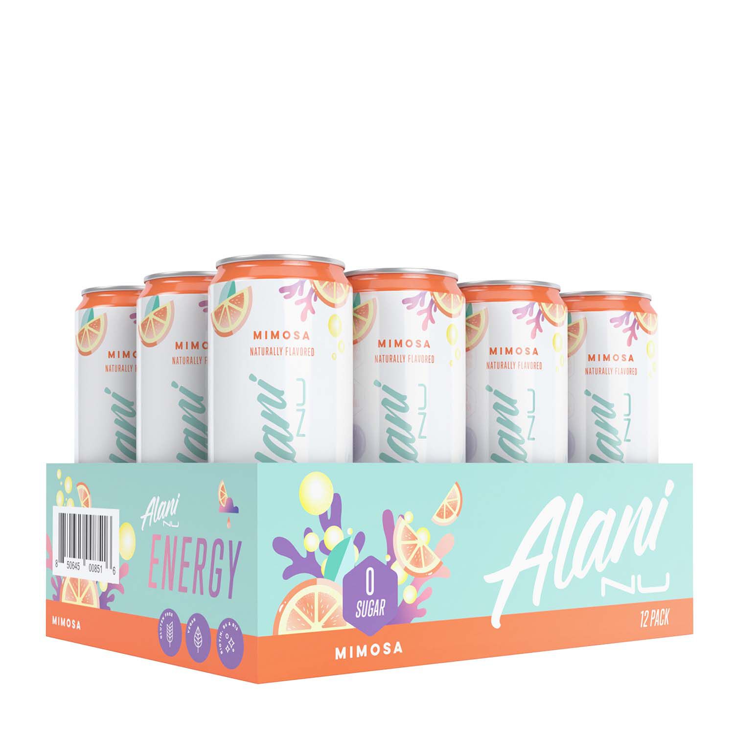 Alani Nu Energy Drink Mimosa by Katy Hearn 12 Pack